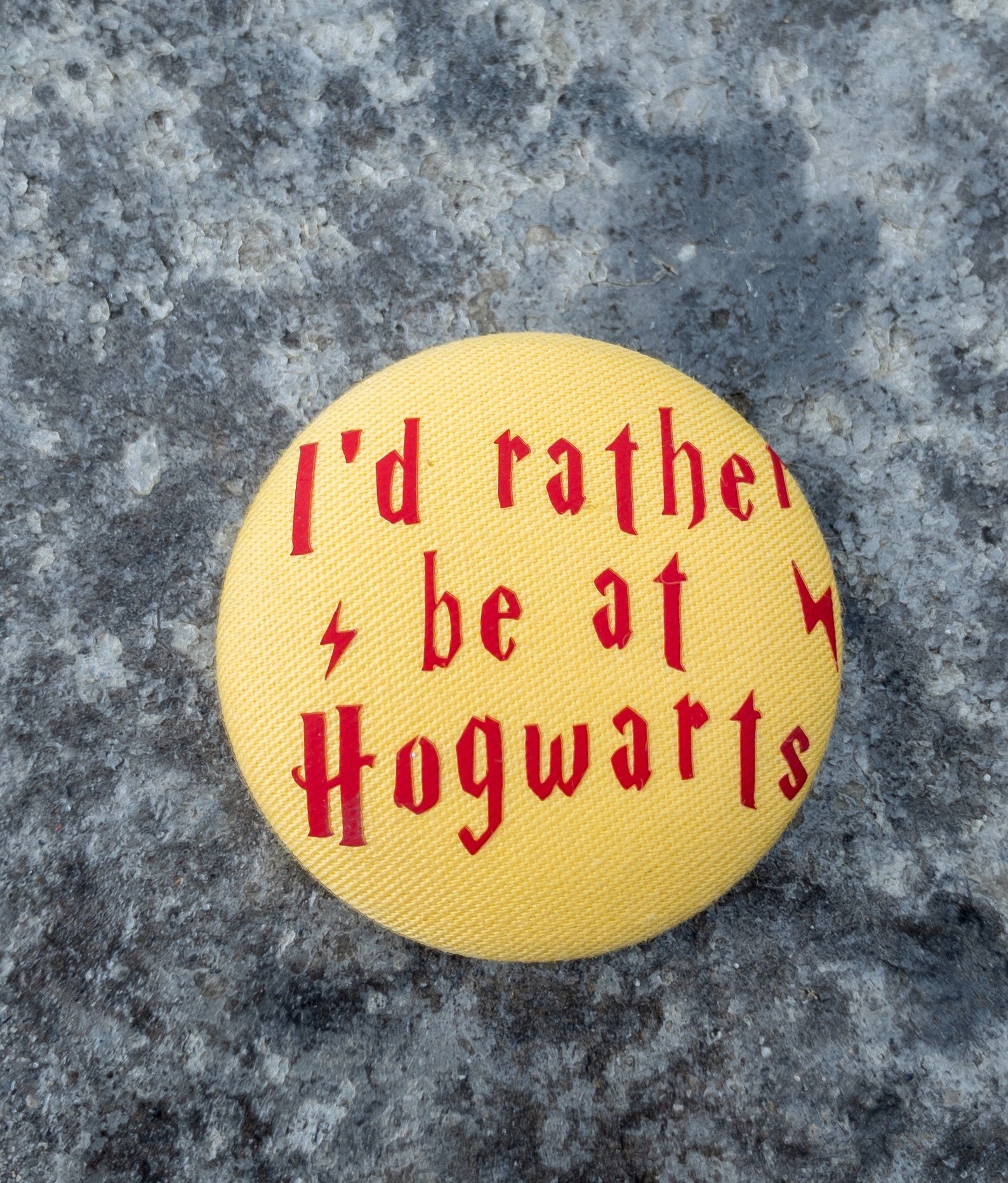 Harry Potter Badge Button Add On Hogwarts | Etsy