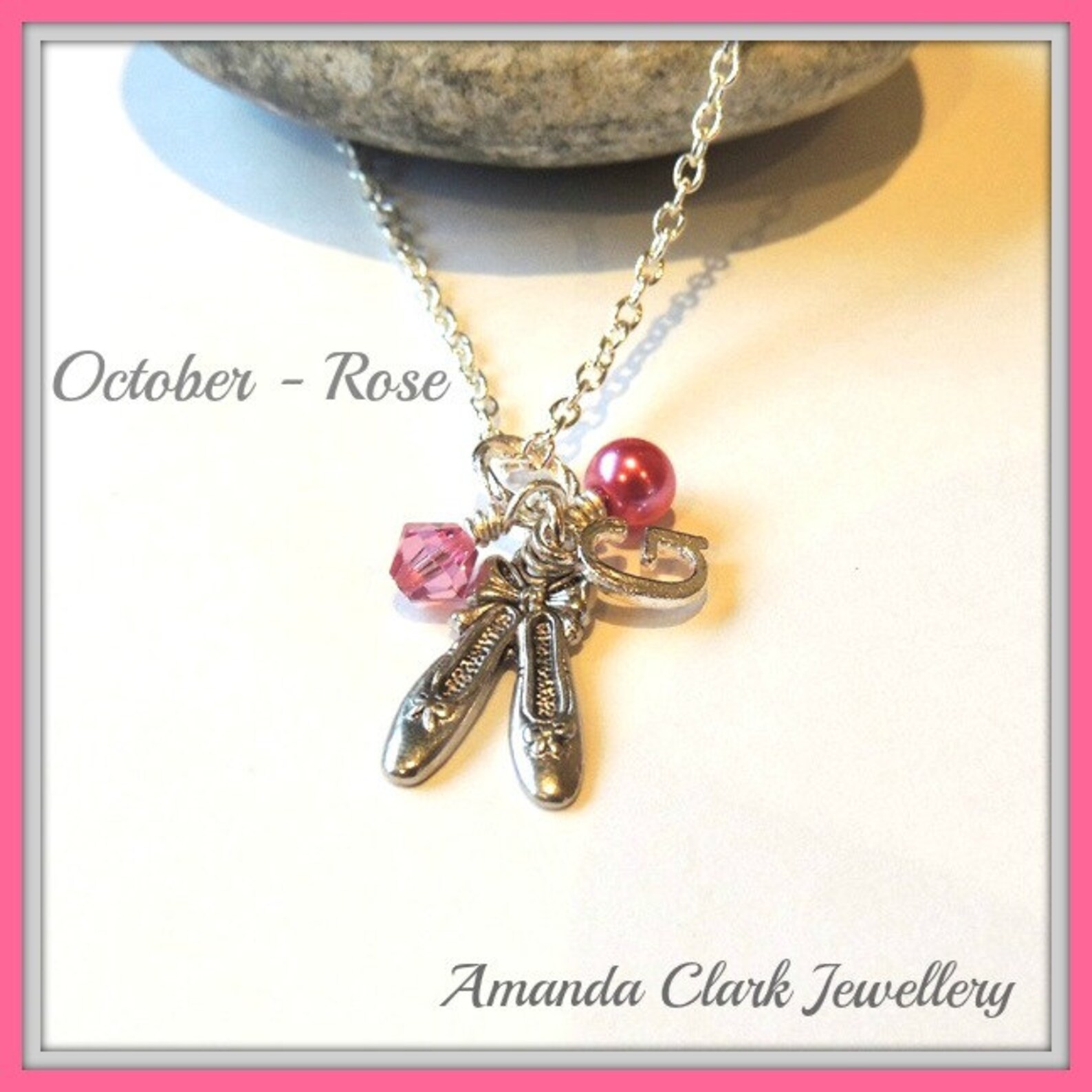 personalised birthstone ballet shoes swarovski crystal pendant | flower girl necklace | bridesmaid gift | ballet shoes necklace personalised birthstone ballet shoes swarovski crystal pendant | flower girl necklace | bridesmaid gift | ballet shoes necklace