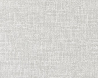 French Gray Textured Cotton Canvas Fabric: Modern Drapery, Upholstery, Craft Fabric
