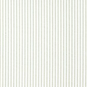 Sage Green and White Small Ticking Stripe Cotton Fabric Drapery, Curtain or Upholstery, and Craft Fabric, Sage Green Striped Fabric M855