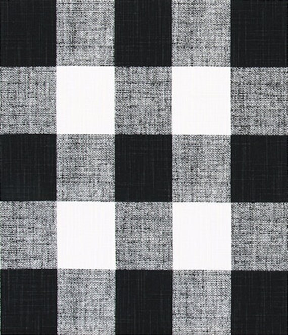 Negro Blanco Monocromo//metro cuadrado 100/% Tela De Algodón FQ Craft Checkboard cheque