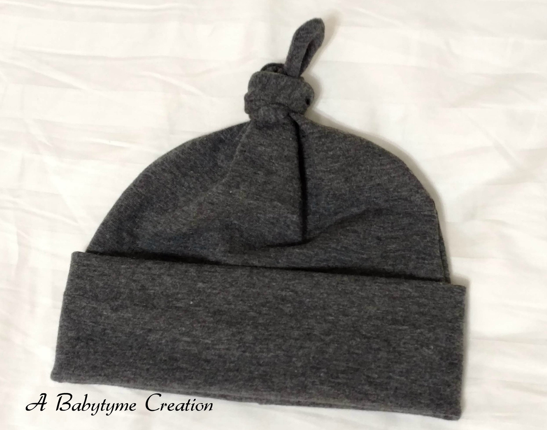 baby boy knot hat