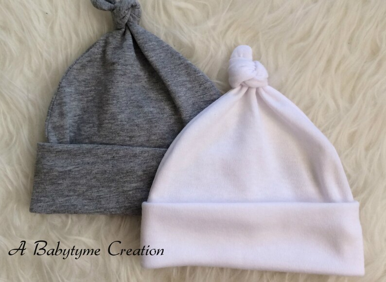 baby boy knot hat