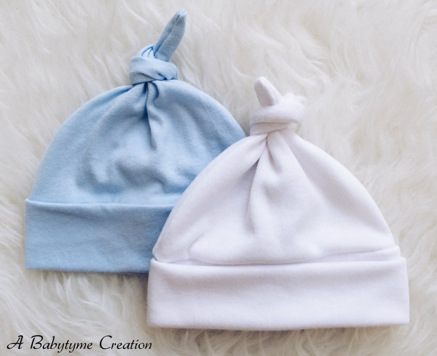 baby boy knot hat