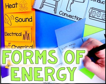 Forms of Energy - Types of Energy Activities - Heat Energy - Light Energy Bundle - Homeschool Science Activities