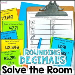 Rounding Decimals - Solve the Room - Spring Math Center