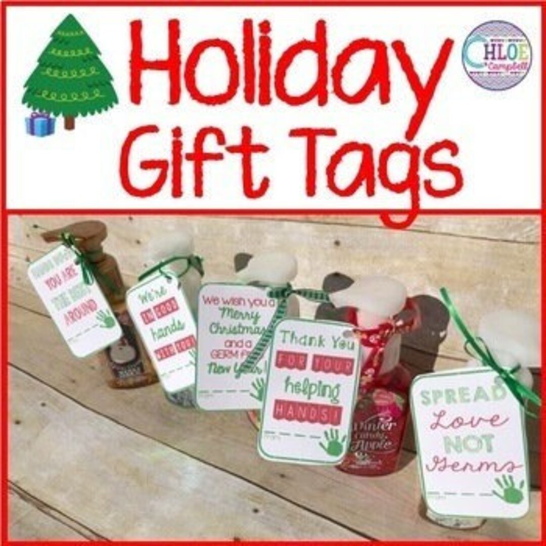 Christmas Gift Tags Staff Christmas Gift Staff Appreciation Gift Etsy