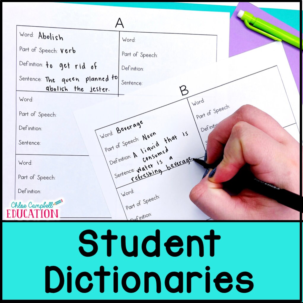 5th Grade Vocabulary Activities - Parts of Speech Games and ELA Centers ...