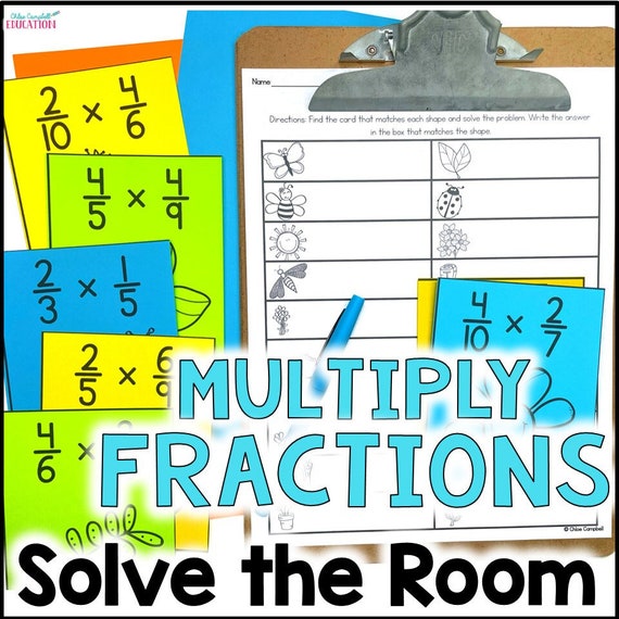 Multiplying Fractions Problem Solving
