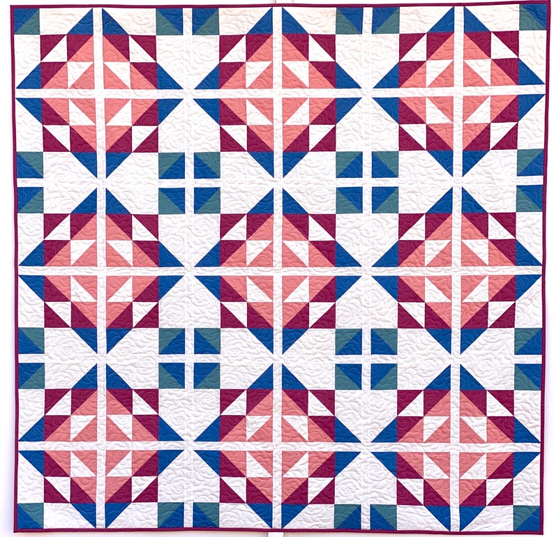 Paper Sun Quilt Pattern PDF image 1