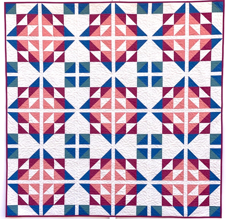 Paper Sun Quilt Pattern  PDF image 1