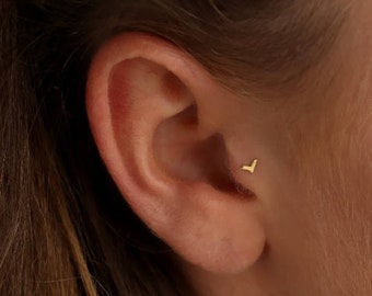 Tragus Piercing Left Or Right Ear Tragus Earring, Tragus Jewelry