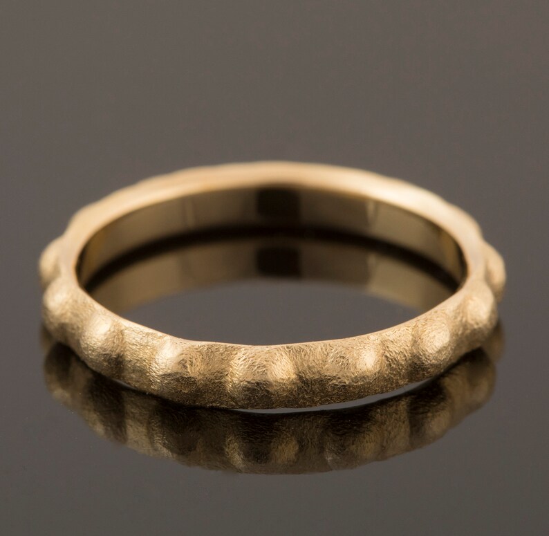 Unique Women's Wedding Band Gold Wedding Band Women Gold Etsy Israel