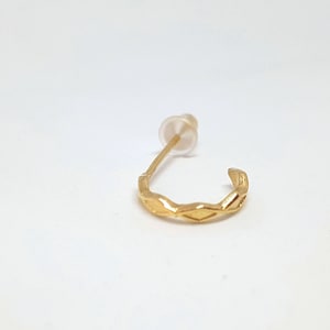 Small Hoop Earrings, Gold Small Earrings, Tiny Hoop Earrings, Boho Small Earrings, Stud Hoops, Indian Gold Earrings, Dainty Hoop Earrings