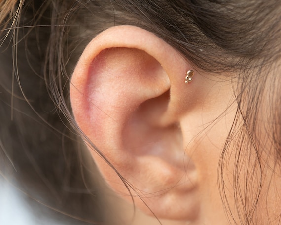 Helix Earring Helix Piercing Helix Stud Helix Earring Silver