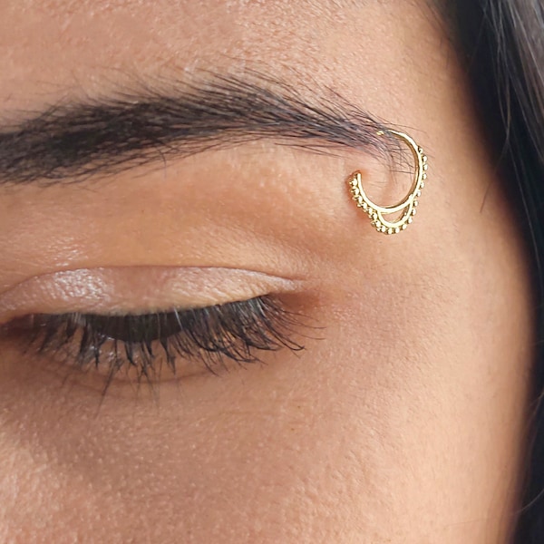 Eyebrow Ring Etsy