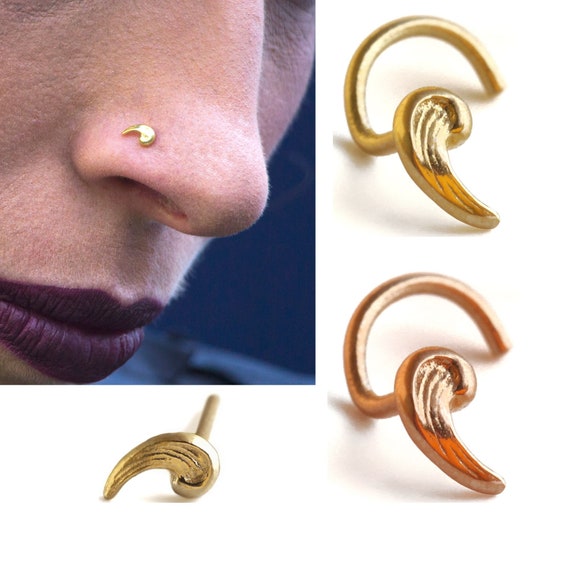 Yin yang sales nose stud