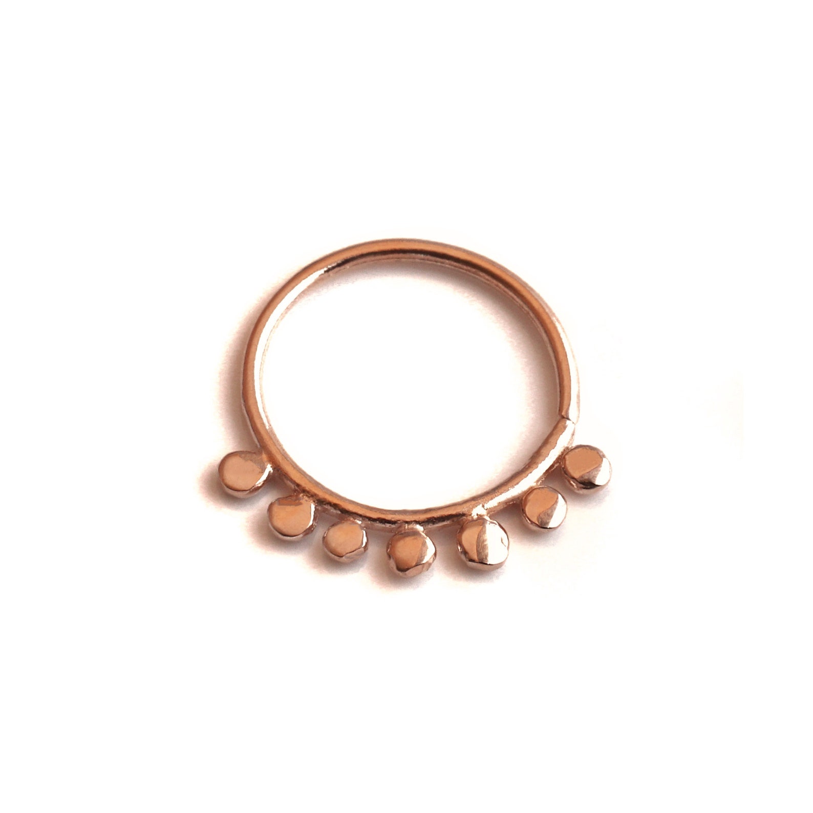 Gold Nose Ring Unique Nose Ring Indian Nose Ring Tragus Etsy