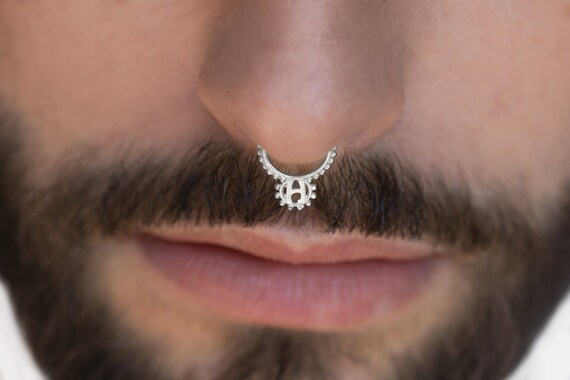 Custom septum rings best sale