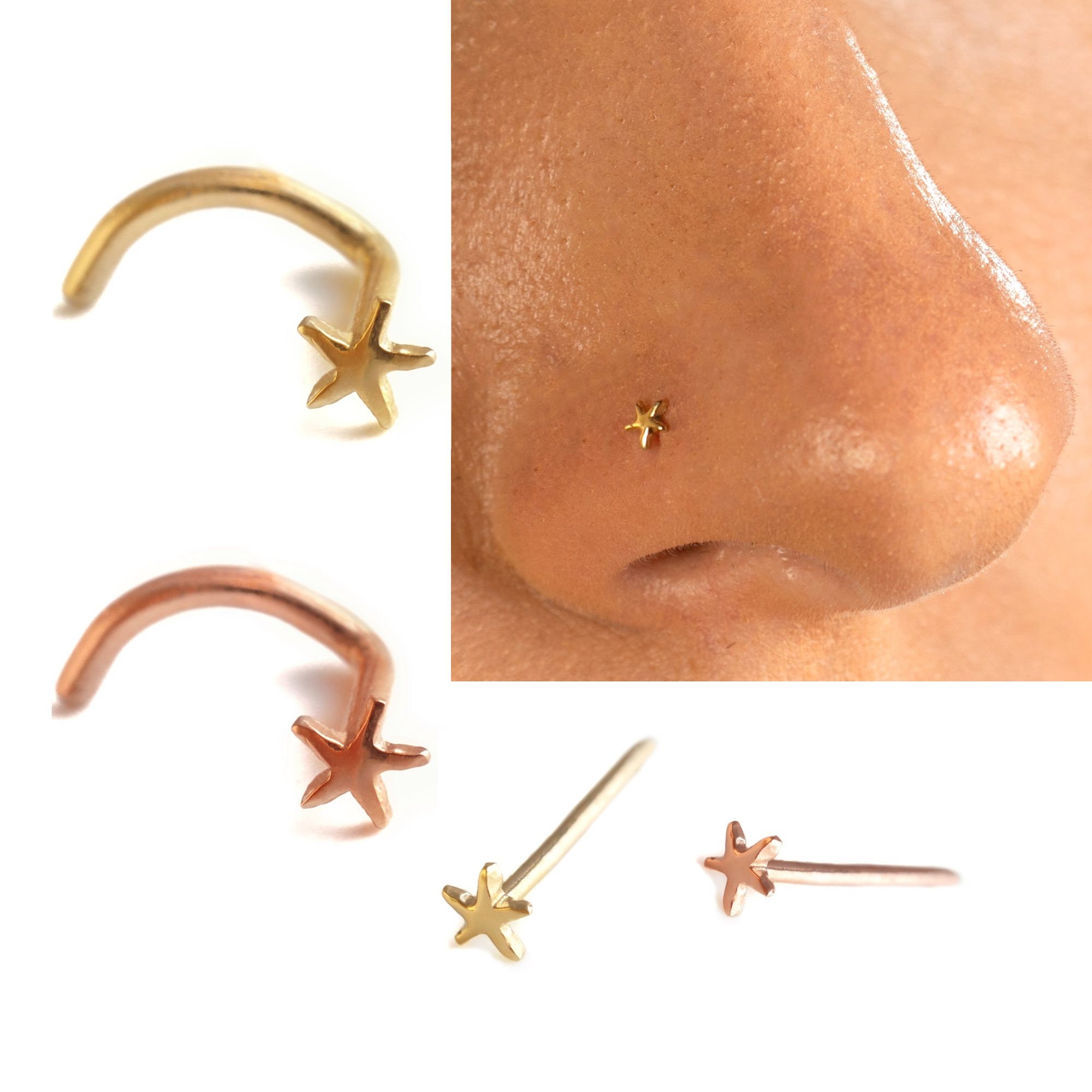 Starfish nose ring deals