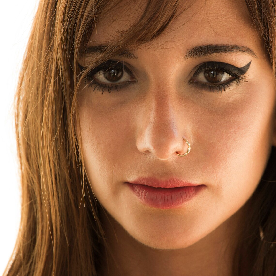 Nose Jewelry Nose Piercing Gold Nose Ring Unique Nose Stud Etsy Israel