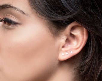 Earrings, Gold Earrings,  Silver Earrings, Stud Earrings, Gold Stud Earrings, Silver Stud Earrings, Rose Gold Earrings