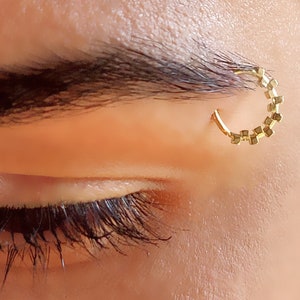 Diamond 2024 eyebrow ring
