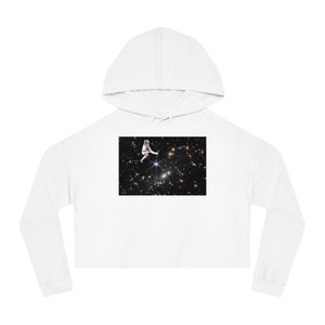 Buffalo Bills Josh Allen Jumping #17 is Out of this World, Cropped Hoodie