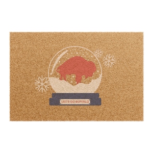Home Game for the Holidays - Buffalo Fan Doormat