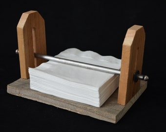 Napkin Holder (wood Pallet Pushrod)