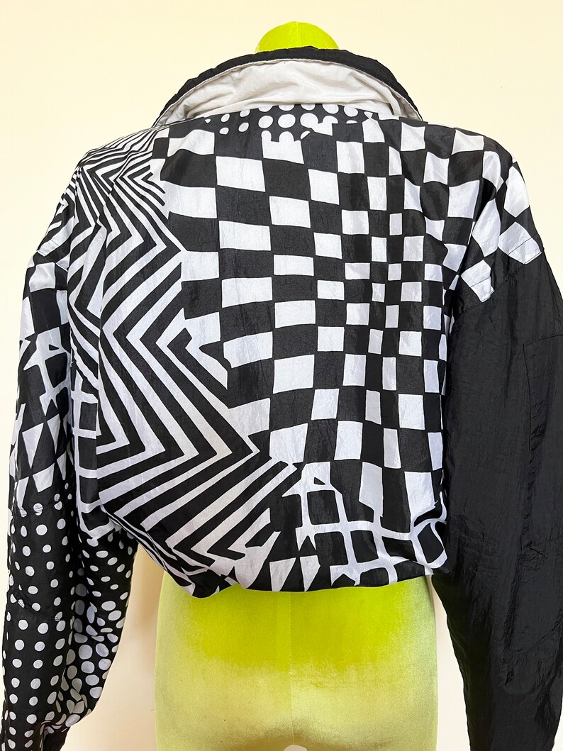 psychedelic checkered shirt