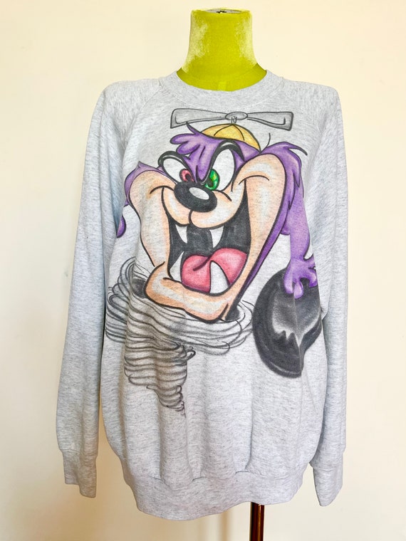 90’s Airbrushed Taz Tasmanian Devil Looney Tunes … - image 1