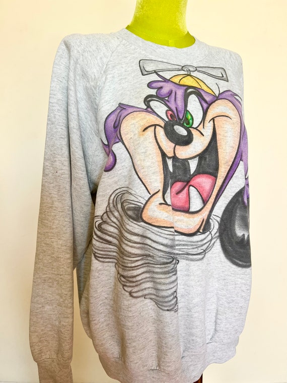 90’s Airbrushed Taz Tasmanian Devil Looney Tunes … - image 7