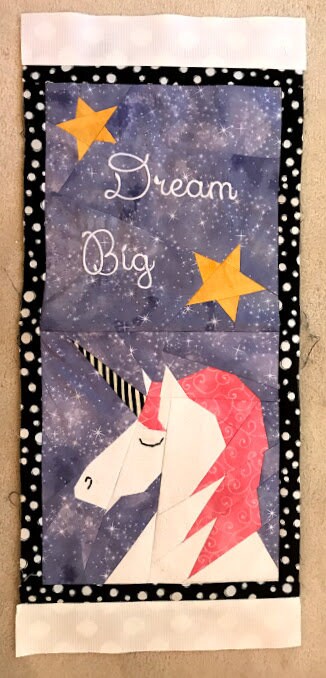 UNICORN PILLOWCASE Paper Pieced Pattern in PDF - Etsy