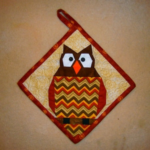 Something To Hoot About Potholder Pattern