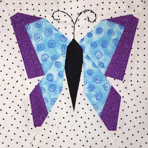 Breezy Butterfly Paper Pieced Patterns FREE