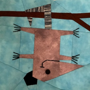 POSSUM Paper Pieced Block Pattern in PDF