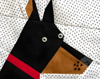 Doberman Paper Piecing Pattern in PDF
