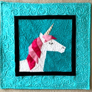 Unicorn Paper Piecing Pattern in PDF - Etsy