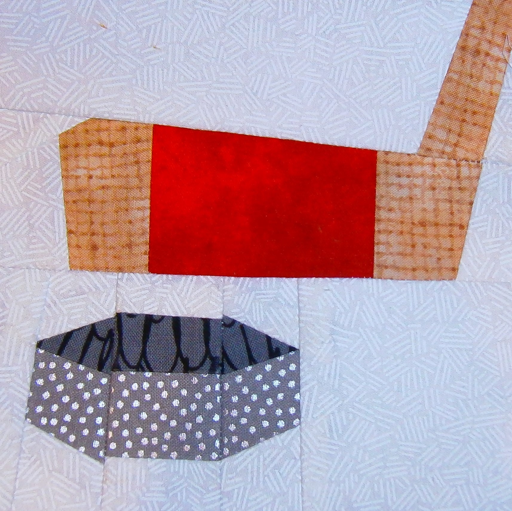 HOCKEY STICK and PUCK Paper Pieced Block Pattern in Pdf Etsy