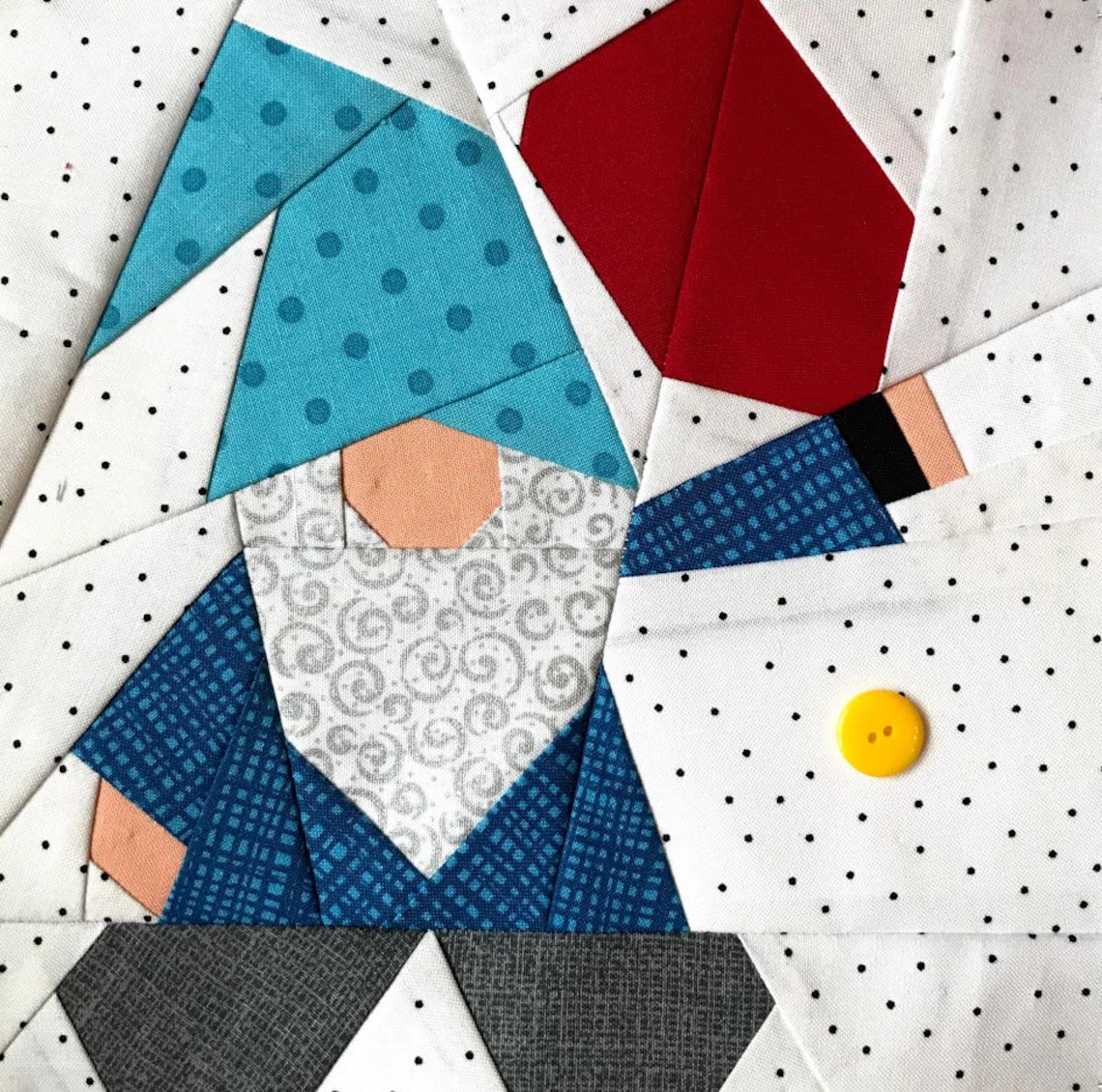 PICKLEBALL GNOME POTHOLDERS Paper Pieced Patterns in Pdf Etsy