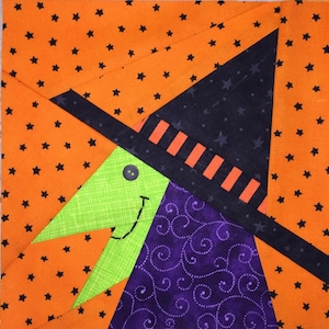 Bewitched Paper Pieced Pattern in PDF