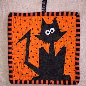 BOO Collection of 6 Halloween Paper Pieced Block Patterns in PDF image 3