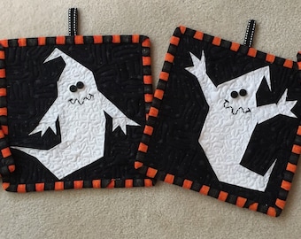 無料のペーパーピースハロウィンブロックパターン