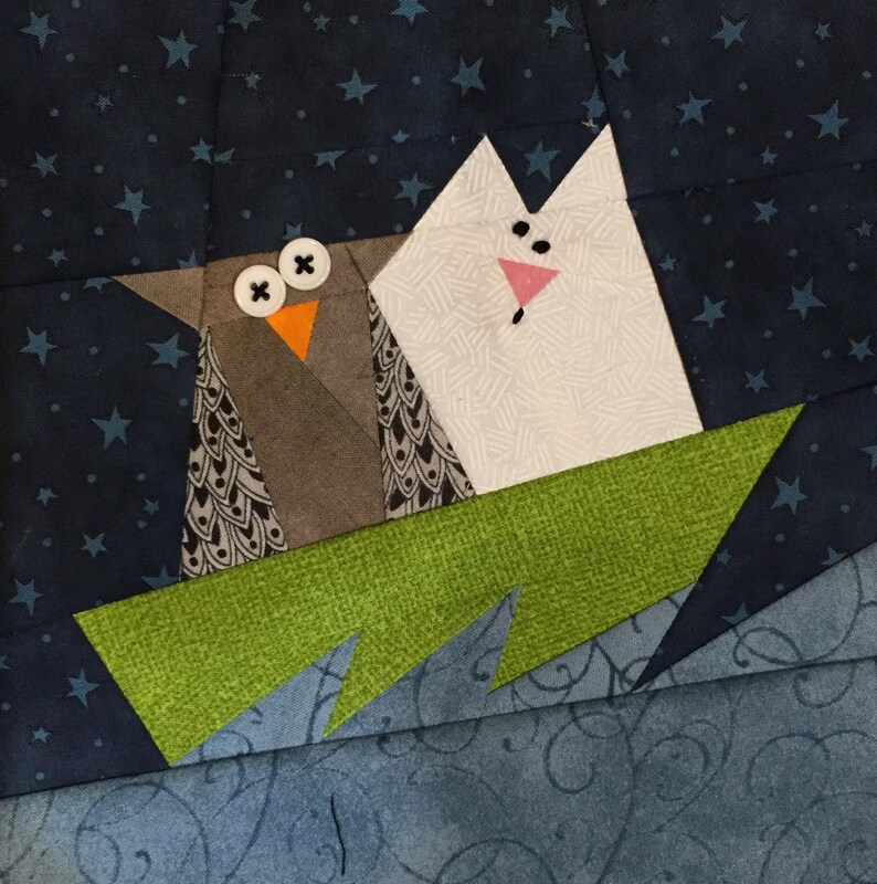 Nursery Rhyme Quilt Paper Pieced Pattern in PDF Etsy