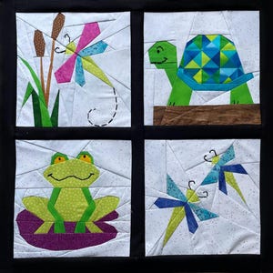 POND COLLECTION Paper Pieced Block Patterns PDF