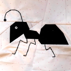 ANT Paper Pieced Block Pattern in PDF