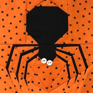 Spider Paper Pieced Pattern in PDF