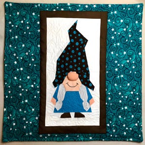GIRL GNOME Paper Pieced Pattern Block in PDF