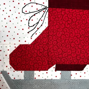 EASY ICE SKATE Paper Pieced Block Pattern in pdf